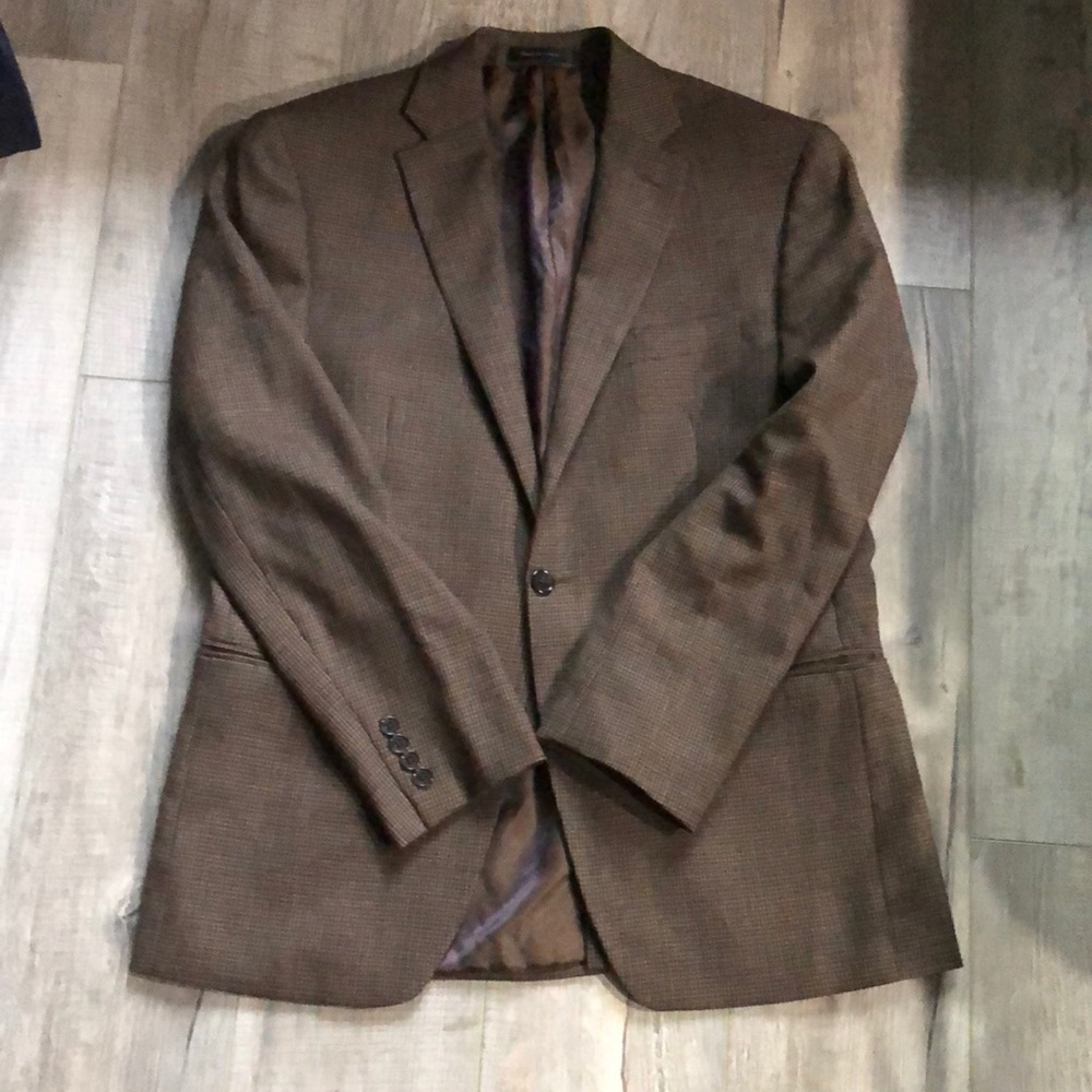 Awesome Brown Houndstooth Sportcoat!